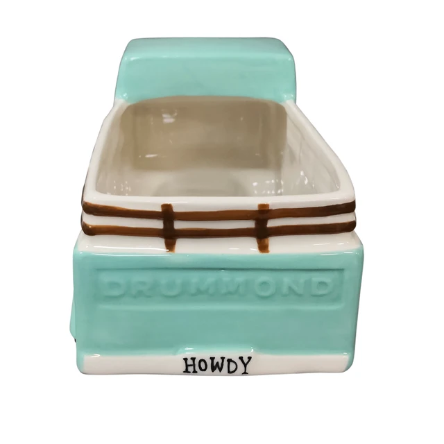 Alt view image 5 of 5 - Drummond Truck Novelty Planter 6-Inch Opening Stoneware by The Pioneer Woman