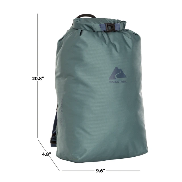 Alt view image 3 of 6 - Ozark Trail 15L Waterproof Backpack, Forest Green, Unisex Adult