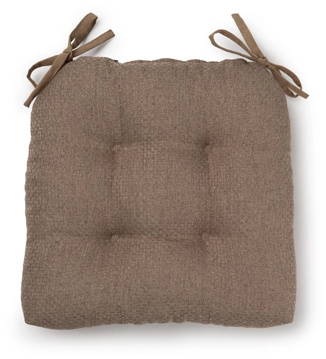 Main image of Better Homes & Gardens Shredded Memory Foam Chair Cushion - 16" x 14.5", Tan, Single