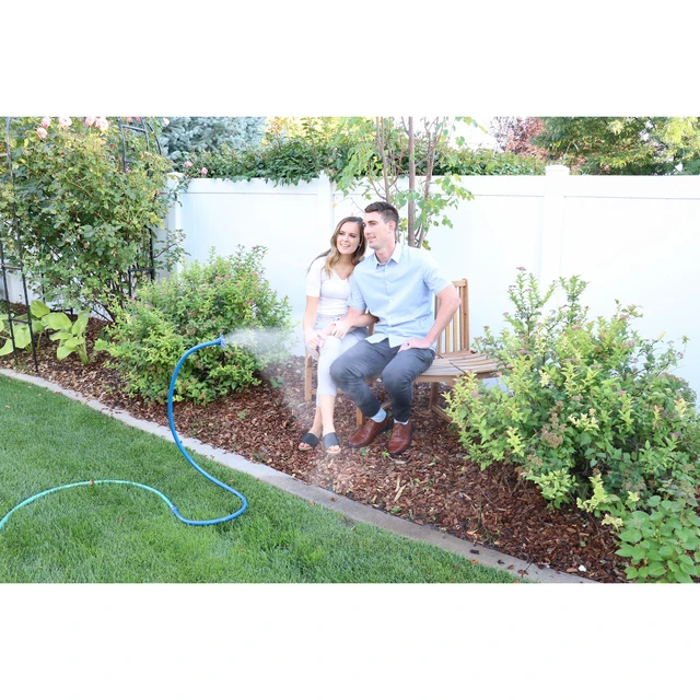 Alt view image 2 of 7 - Orbit Flex Cobra 0.25" x 13.5FT Cooling Misting System with Single Nozzle, Freestanding