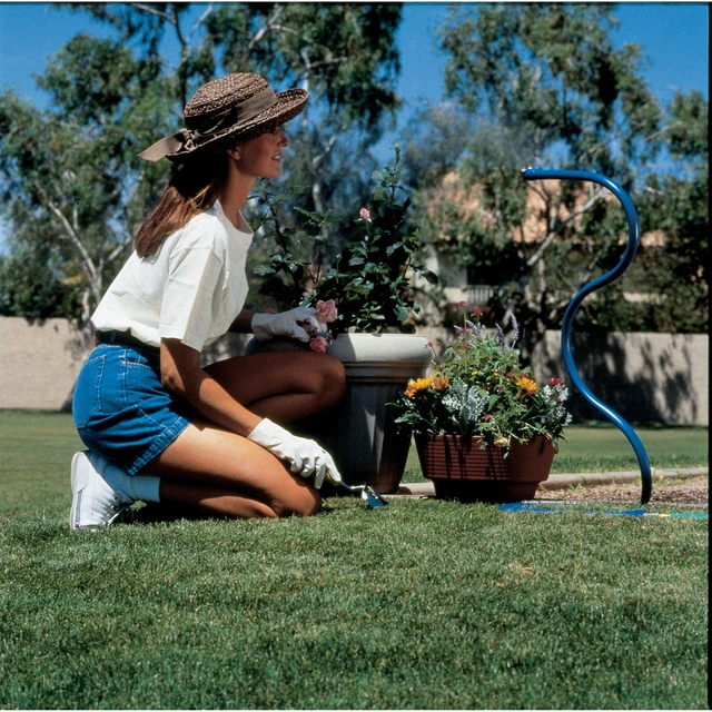Alt view image 5 of 7 - Orbit Flex Cobra 0.25" x 13.5FT Cooling Misting System with Single Nozzle, Freestanding