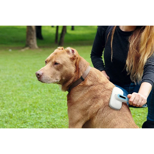 Alt view image 3 of 6 - Pets First Self Cleaning Slicker Brush for Dogs and Cats