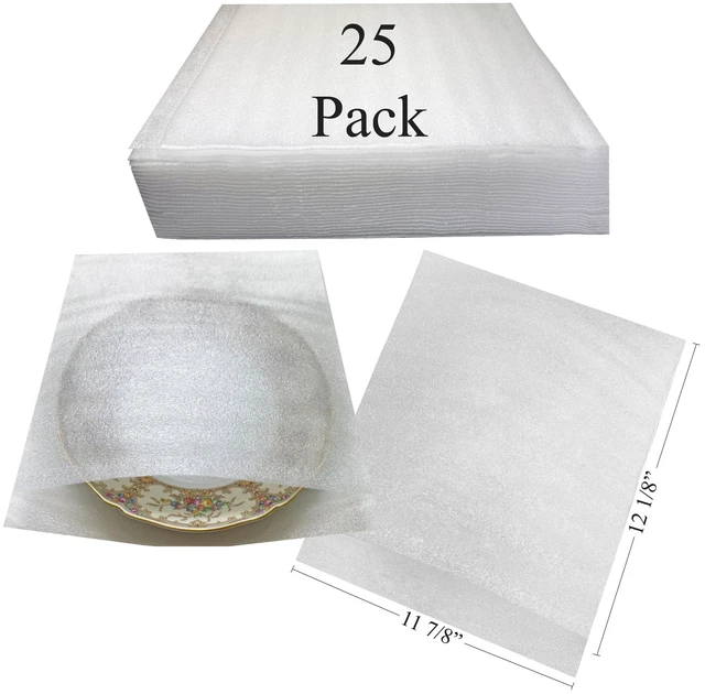 Main image of 11-7/8 x 12-1/8 Inches Foam Pouches (25 Pack)