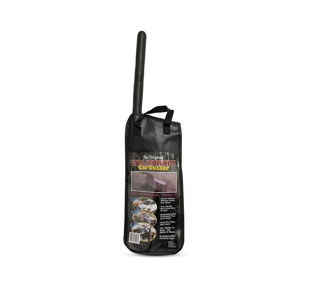 Alt view image 5 of 5 - California Car Duster with Plastic Handle and Wax Treated Cotton Mop - Scratch-Free Auto Dust Remover (Colors May Vary)