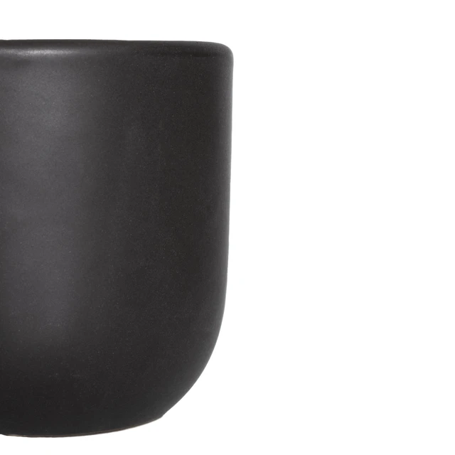 Alt view image 3 of 5 - Plant with Purpose Grant Container 5in. Clay Semi Matte Black - 1 Piece