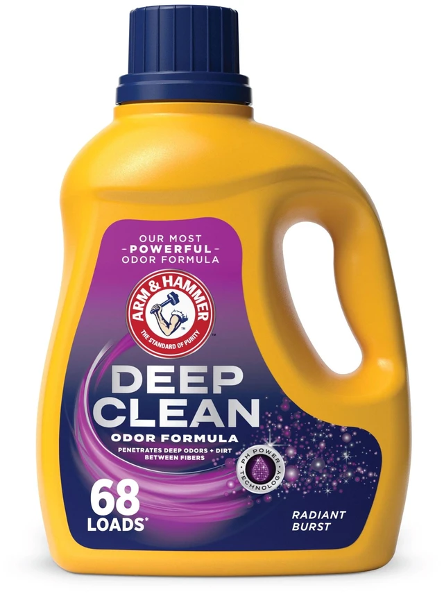 Main image of Arm & Hammer Deep Clean Odor Formula Liquid Laundry Detergent, 102fl oz, 68Loads