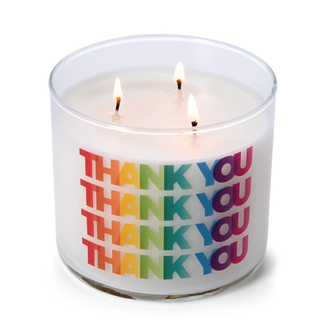 Alt view image 2 of 6 - Colonial Candle Thank You 14.5Oz Scented Candle, 3-Wick