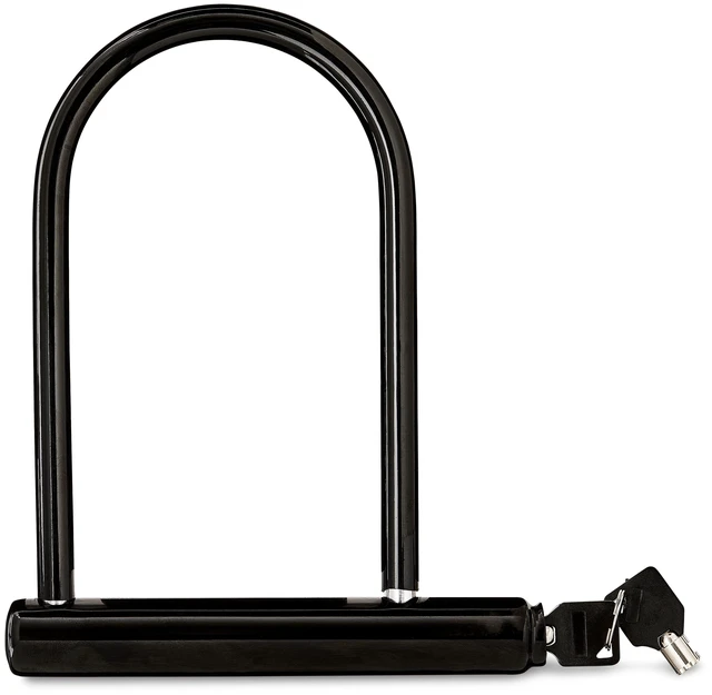 Main image of Concord Bike U-Lock 9.5 Inch with Key, Black