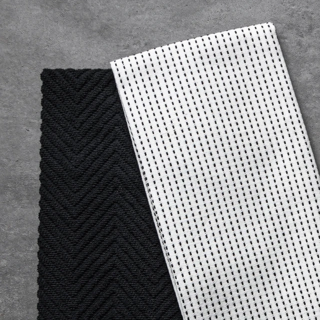 Alt view image 5 of 5 - Thyme & Table Kitchen Towels, 4-Pack Set, White and Black