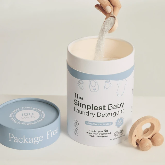 Alt view image 5 of 6 - Package Free Simplest Unscented Baby Laundry Detergent Powder, 100 Loads