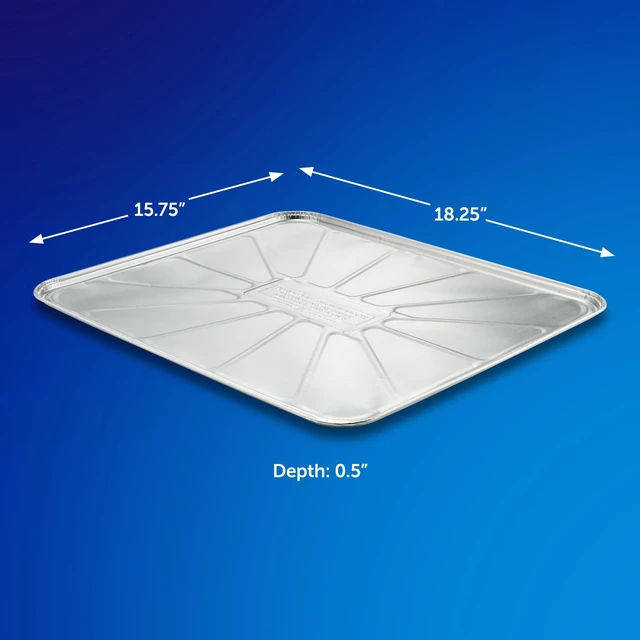 Alt view image 2 of 5 - EZ Foil Disposable Oven Liner Trays, 18.25 x 15.75 in, 2 Count (Pack of 3)