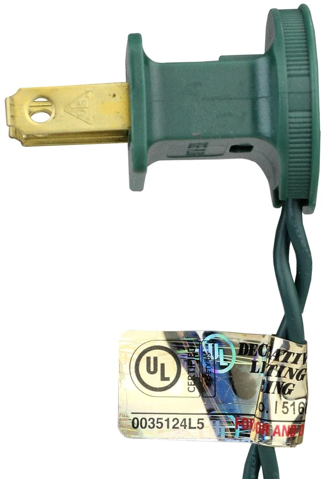 Alt view image 4 of 4 - Set of 50 Blue and Pure White LED Mini Christmas Lights, 4-Inch Spacing, Green Wire