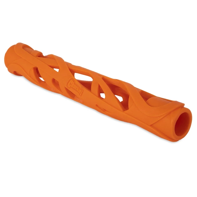 Alt view image 6 of 7 - Chuckit! Air Fetch Rubber Stick Dog Toy, Large, 15", Orange, 1-Pack