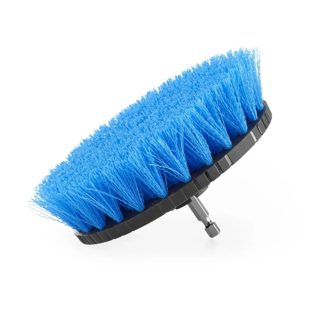 Alt view image 5 of 6 - HART 5" Medium and Hard Bristle Cleaning Brushes (2-Pack)