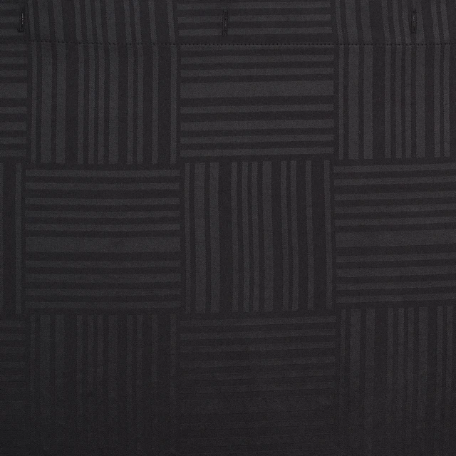 Alt view image 4 of 6 - Mainstays Henderson Black Mosaic Polyester 72in x 72in Shower Curtain
