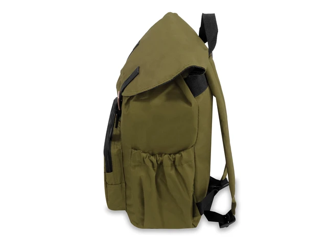 Alt view image 2 of 4 - Everest BP500-OLI 16" Stylish Rucksack, Olive, Unisex for School, Work, Sports, and Travel