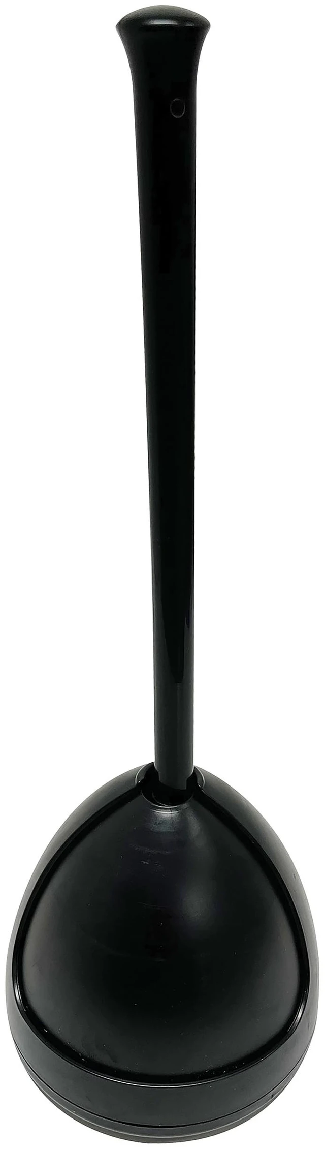 Main image of Plumb Craft Toilet Plunger with Twist Caddy Storage Holder - Black