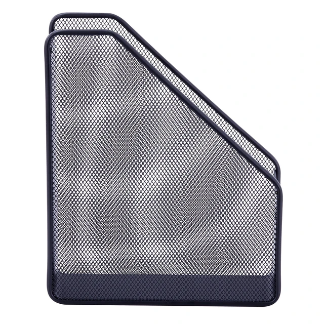 Alt view image 2 of 6 - Pen+Gear Metal Mesh Magazine File Holder, Black, 1 Compartment