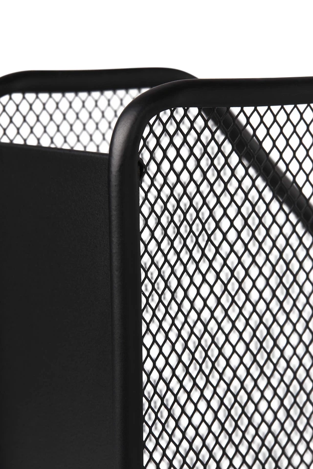 Alt view image 3 of 6 - Pen+Gear Metal Mesh Magazine File Holder, Black, 1 Compartment