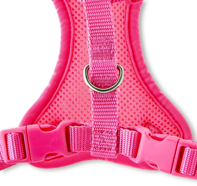 Alt view image 5 of 6 - Vibrant Life Reflective Mesh Adjustable Dog Harness, Pink, Small