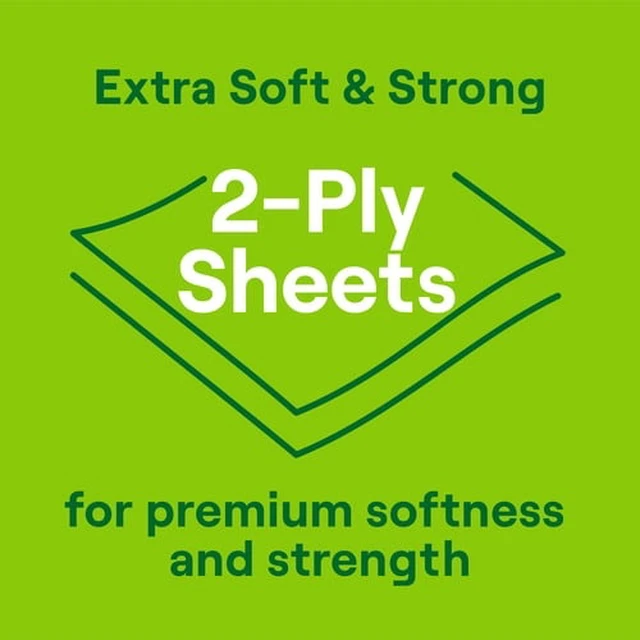 Alt view image 2 of 7 - Seventh Generation 100% Recycled Paper Toilet Paper, 12 Rolls