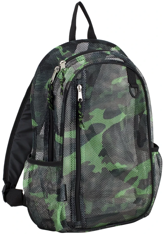 Main image of Eastsport Unisex Active Lifestyle Mesh Backpack, Camo