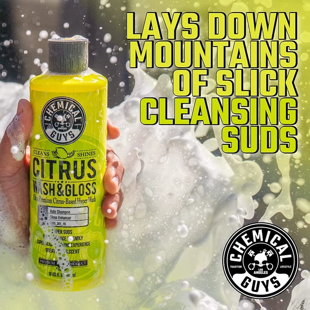 Alt view image 5 of 6 - Chemical Guys Citrus Wash & Gloss Concentrated Car Wash 16oz
