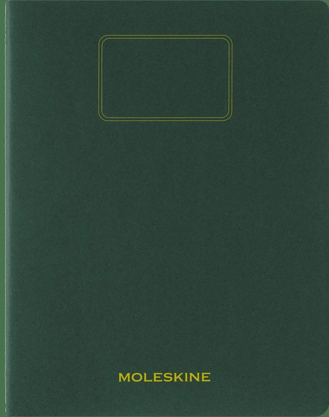 Main image of Moleskine Student Cahier Journal XXL (8.5" x 11") Soft Cover Plain Myrtle Green
