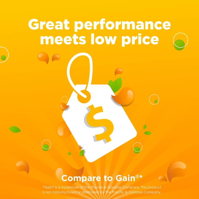 Alt view image 2 of 6 - Great Value Ultimate Fresh Laundry Detergent Original Clean 154 fl oz 107 Loads