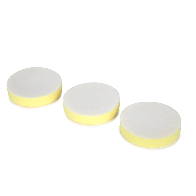 Alt view image 2 of 4 - WEN 5-Inch Medium-Grit Diamond-Cut Foam Polishing Pads for Light Polishing (3-Pack)