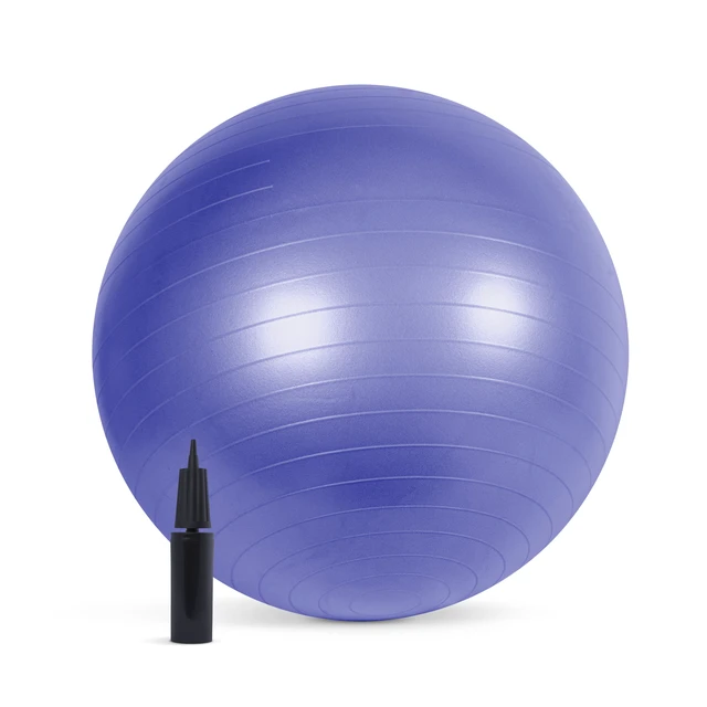 Alt view image 2 of 5 - CAP Fitness Anti-Burst Stability & Pregnancy Ball, 65cm, Purple