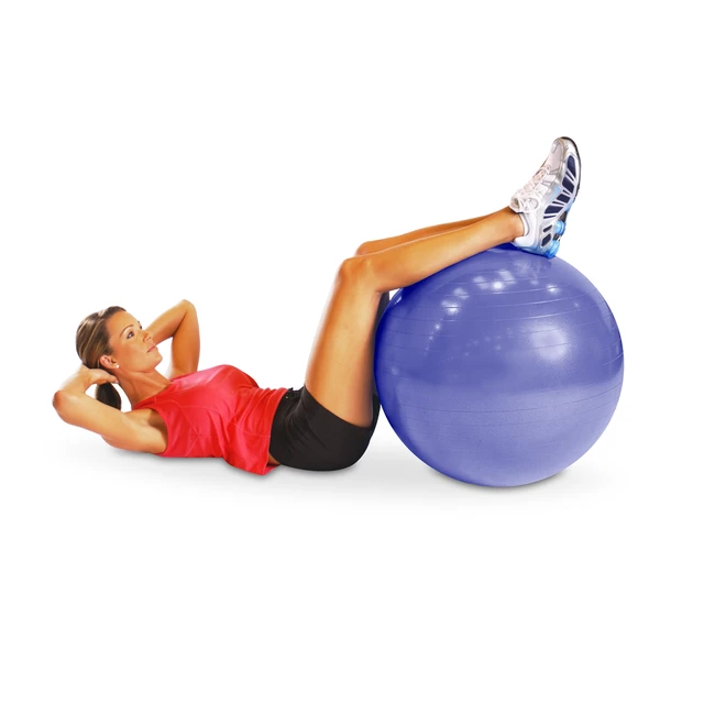 Alt view image 5 of 5 - CAP Fitness Anti-Burst Stability & Pregnancy Ball, 65cm, Purple