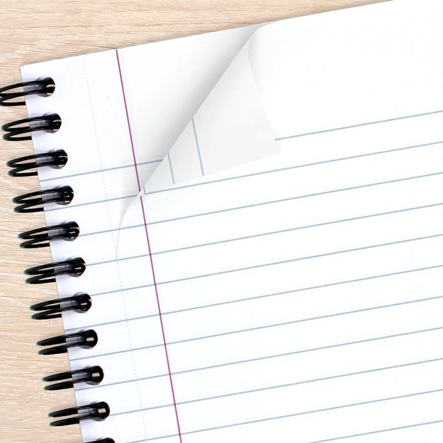 Alt view image 6 of 7 - Cambridge Wirebound Legal Ruled Notebook, 80 Sheets, 8.25" x 11", Gray