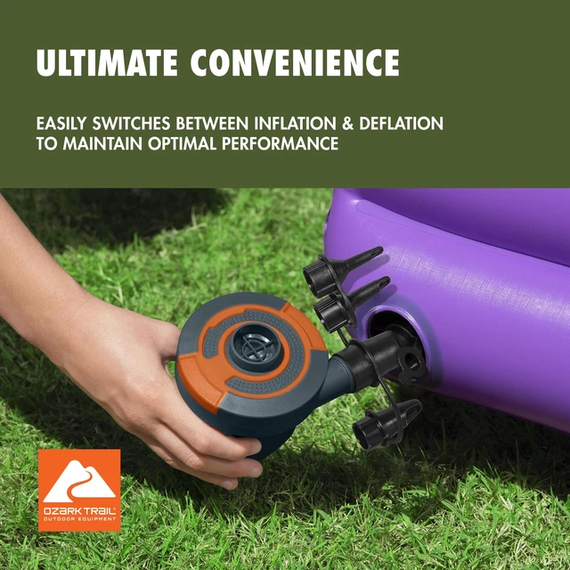Alt view image 5 of 6 - Ozark Trail D Cell Battery-Powered Electric Air Pump