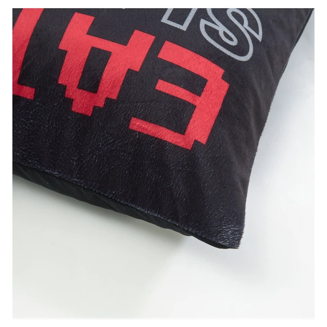 Alt view image 6 of 7 - Your Zone Gamer Bed Pillow, 20 x 26 Inches, Soft Mink