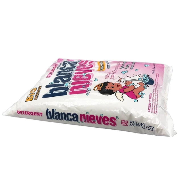 Alt view image 3 of 6 - 3 Pack Blanca Nieves Laundry Detergent, Powder Cleanser with Anionic Surfactant, Safe for Colors & Whites, 70.54oz