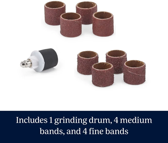 Alt view image 4 of 6 - Oster Gentle Paws Nail Grinder Replacement Bands Accessory Kit for Dogs and Cats