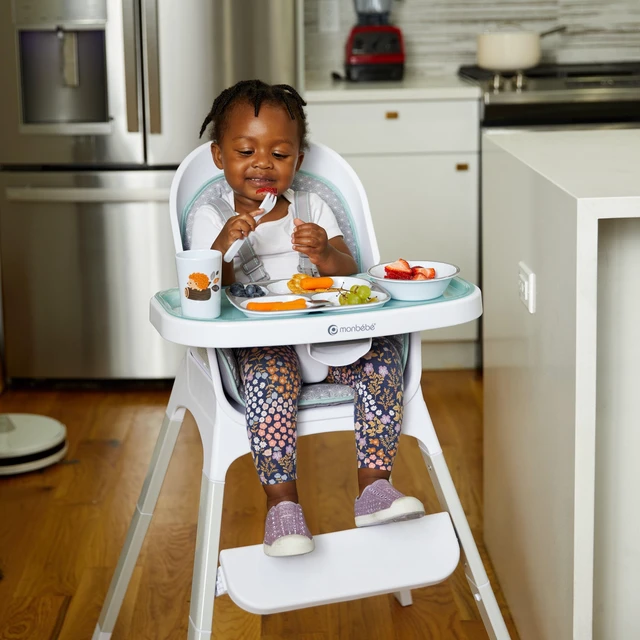 Alt view image 4 of 6 - Monbebe Kids Mealtime Set 5-Piece Woodland