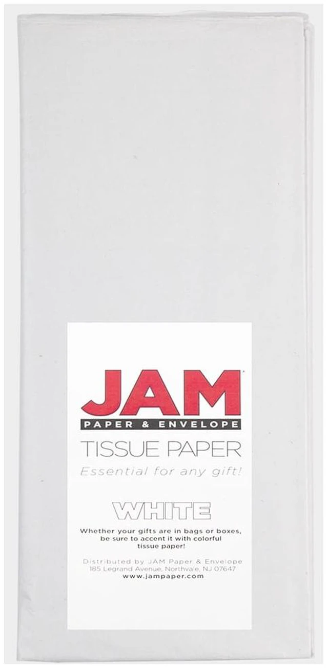 Main image of JAM Paper White Gift Wrap Tissues, 20 Count