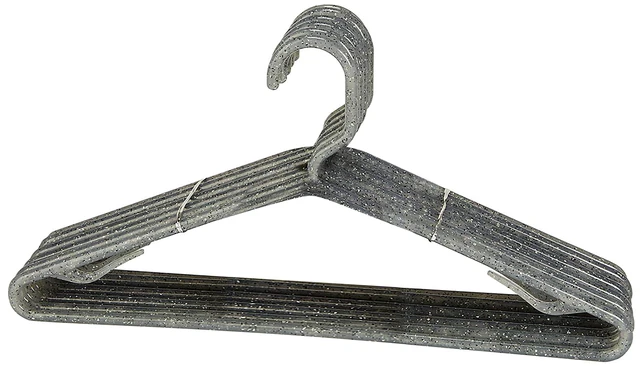 Main image of Simplify Plastic Granite Look Clothes Hangers, 10 Count