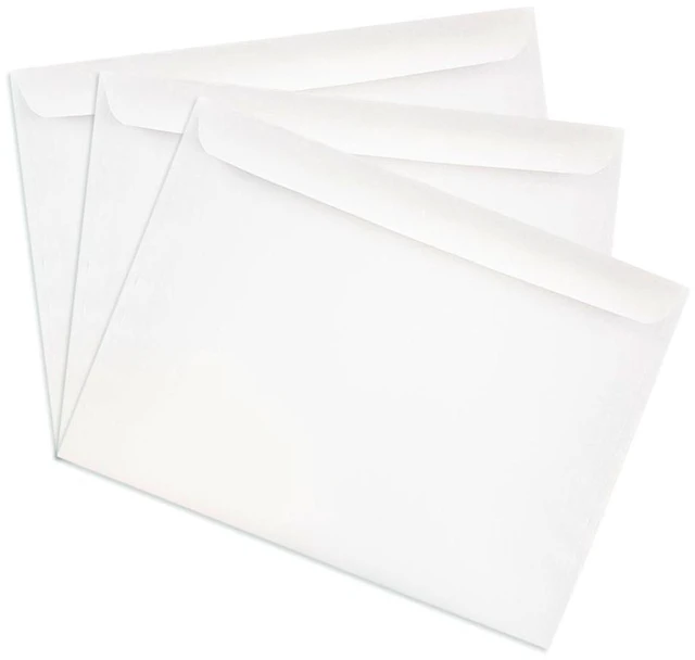 Alt view image 4 of 4 - JAM Paper 9 x 12 Booklet Commercial Envelopes, White, 25 per Pack