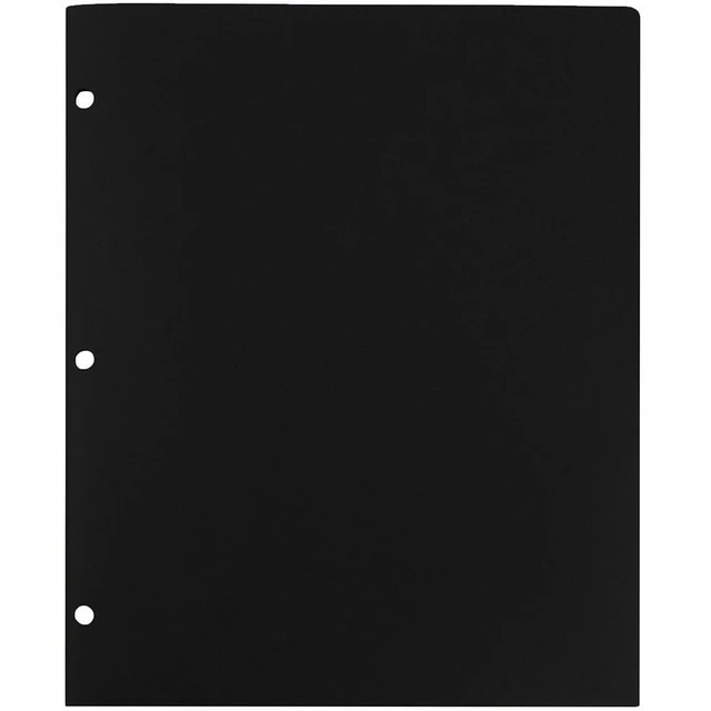 Alt view image 3 of 4 - JAM Paper Letter Size 2-Pockets Pocket Folders, Black, 3 Count