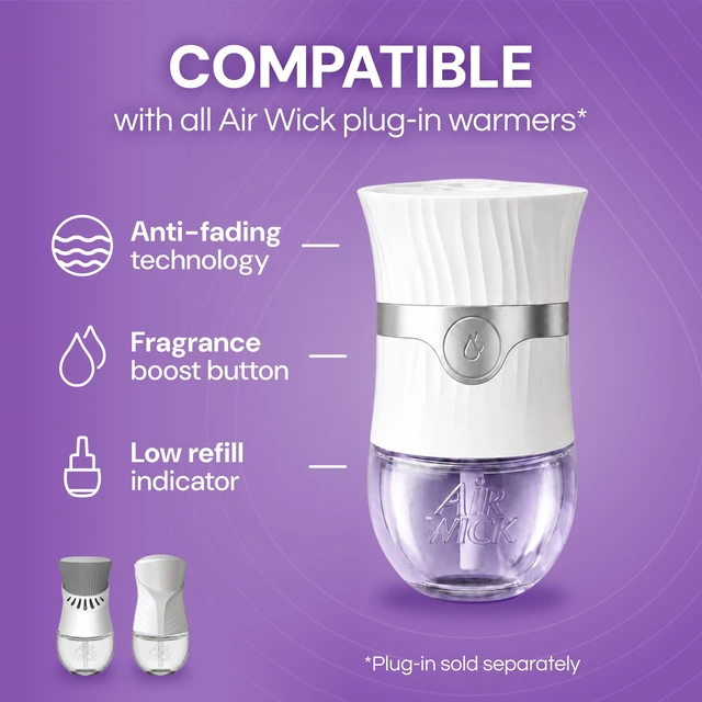 Alt view image 6 of 6 - Air Wick Plug-In Scented Oil Warmer Refills, Lavender & Chamomile, 4 Count