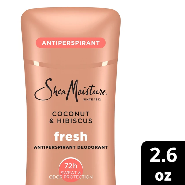 Alt view image 4 of 6 - SheaMoisture Antiperspirant Deodorant Stick, 48HR Sweat & Odor Protection, Fresh, No Parabens, No Mineral Oil, 2.6oz