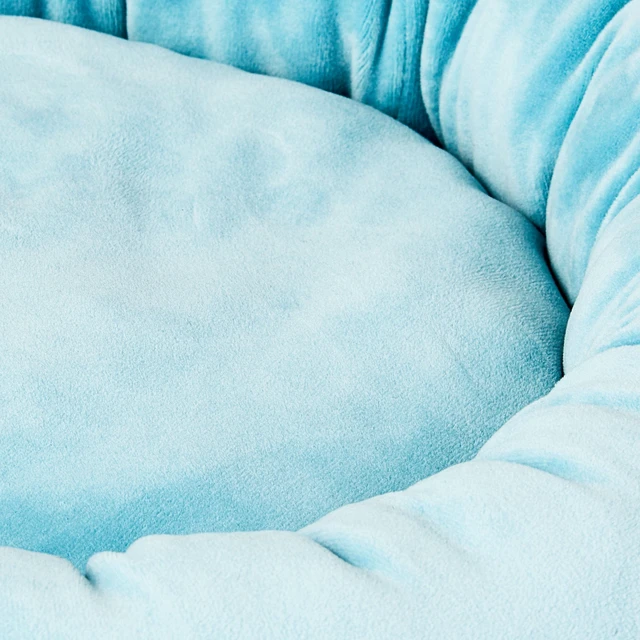 Alt view image 5 of 6 - Vibrant Life Small Squishy Cuddler Pet Bed, Blue, 17in