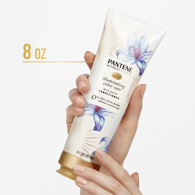 Alt view image 4 of 6 - Pantene Sulfate Free Illuminating Conditioner with Biotin, Color Safe, 8 fl oz