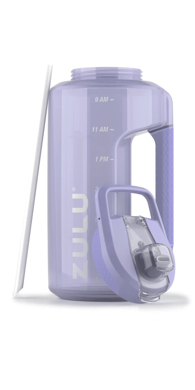 Alt view image 5 of 6 - ZULU Goals 64oz Half Gallon Plastic Water Jug