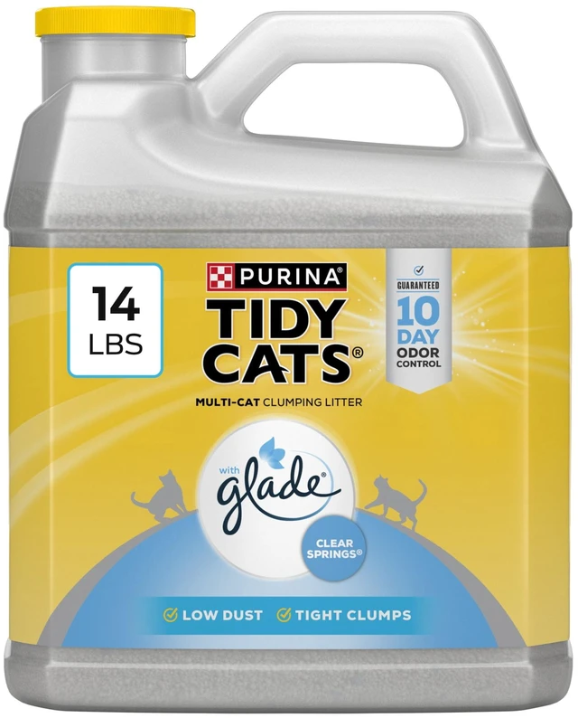 Main image of Purina Tidy Cats with Glade Clear Springs Scented Odor Control Clumping Multi-Cat Litter