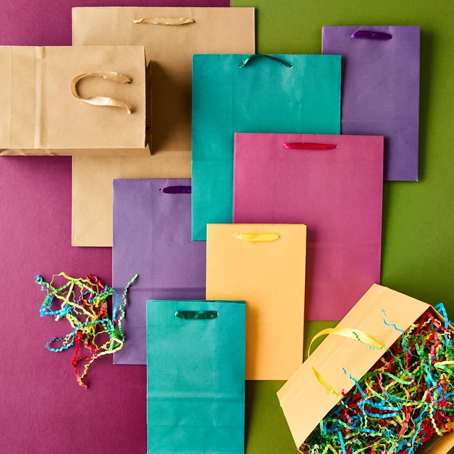 Alt view image 5 of 6 - Hello Hobby X-Large Kraft Paper Bags, 10" x 13", 10 Count