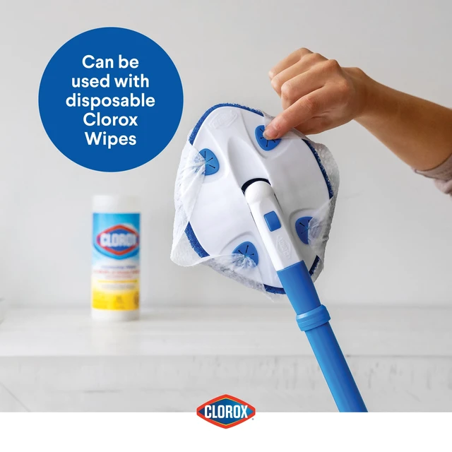 Alt view image 3 of 6 - Clorox Extendable Tub and Tile Scrubber 28.5-inch